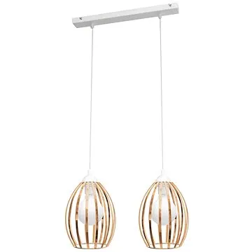 Lustr na lanku DALI 2xE27/60W/230V Měděná (83862)