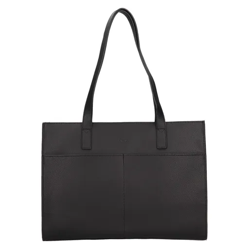 Elegantní dámská kožená kabelka Katana Mauric - černá