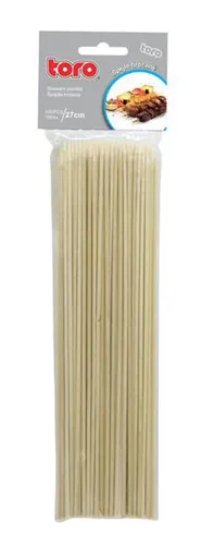 Špejle hrocené 27cm TORO 100ks