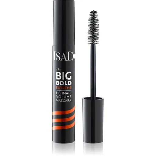 IsaDora The Big Bold Extreme Ultimate Volume Mascara řasenka pro extrémní objem a intenzivní černou barvu odstín 15 Extreme Black 14 ml