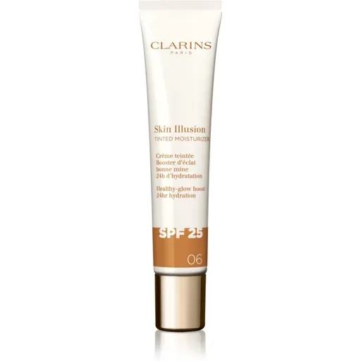 Clarins Skin Illusion Tinted Moisturizer tónovací krém SPF 25 odstín 06 40 ml
