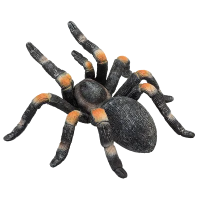 Tarantule rudokrká figurka