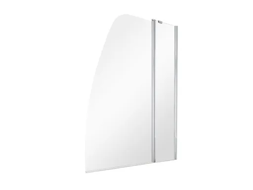 BESCO Vanová zástěna AVIS Barva rámu Chrom/Leštěný hliník (ALU), Rozměr A 120, Směr zavírání Univerzální Levé / Pravé, Výplň Čiré bezpečnostní sklo 6 mm BCAVIS120CC