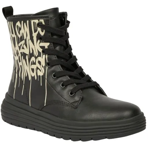 Geox J PHAOLAE Dívčí kotníková obuv, černá, velikost