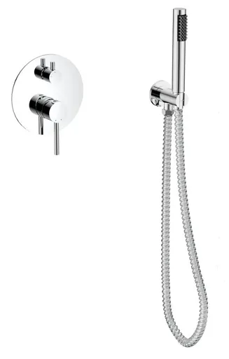 BESCO Podomítkový sprchový/vanový set VEO II chrom BABWVSPCHII