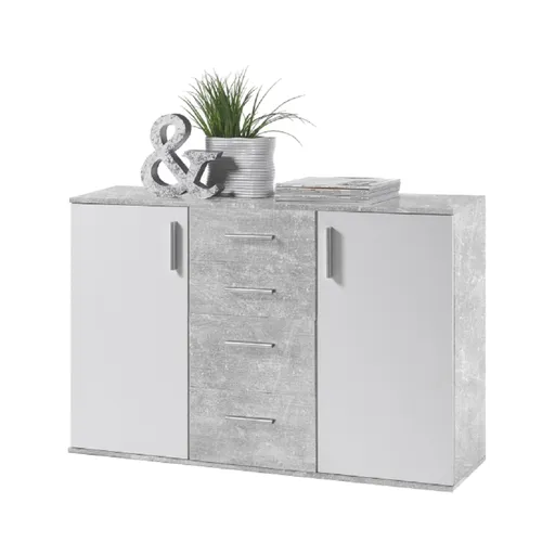 Skříňka POPPY 5, bílá