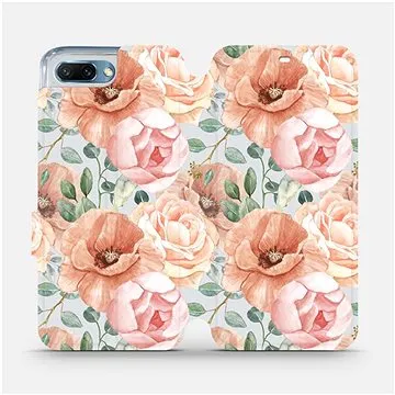 Flip pouzdro na mobil Honor 10 - MP02S Pastelové květy (5903516756179)