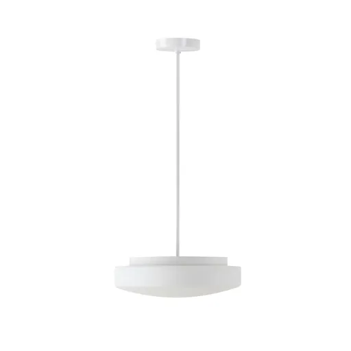 OSMONT EDN61565 EDNA P3 závěsné skleněné svítidlo bílá IP40 4000 K 18W LED
