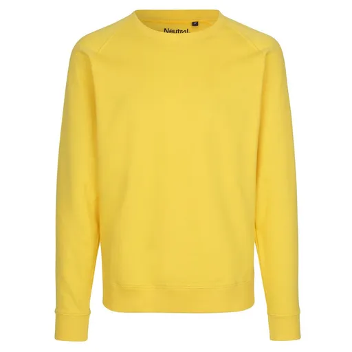 Neutral Mikina z organické Fairtrade bavlny - Žlutá | 2XL