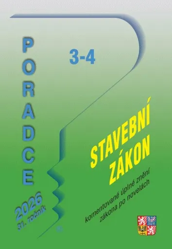 Poradce 3-4/2026 Stavební zákon po novelách s komentářem