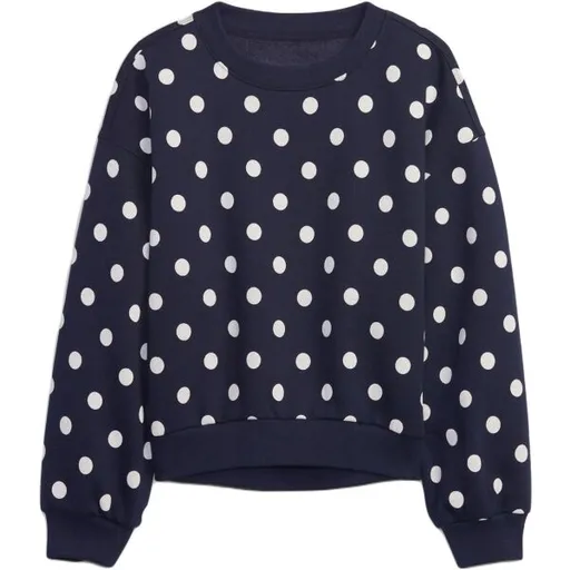 GAP HO23 NOVELTY Dívčí mikina, tmavě modrá, velikost