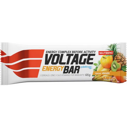 Nutrend VOLTAGE ENERGY 65 G EXOTIC Energetická tyčinka, , velikost 65 G