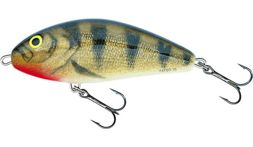 Salmo wobler fatso sinking emerald perch 10 cm 52 g