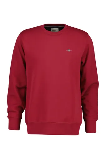 MIKINA GANT REG SHIELD C-NECK SWEAT MUTED RED