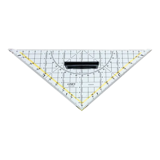 Linex - Pravítko trojúhelník LINEX 22 cm