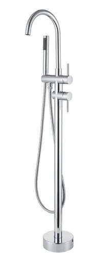 BESCO Stojánková vanová baterie ILLUSION II Chrom BABWIIICH