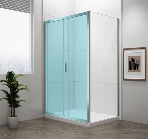 POLYSAN EASY boční stěna 800, čiré sklo EL3215