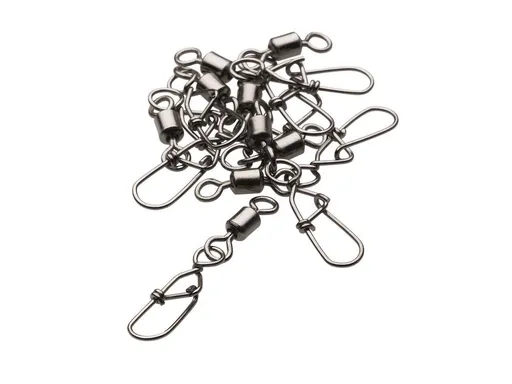 Kinetic Karabinka s obratlíkem Crane w/ Dual Snap Black,Kinetic Karabinka s obratlíkem Crane w/ Dual Snap Black