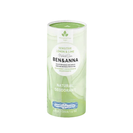 Ben & Anna Deodorant Sensitive Lemon & Lime 40 g