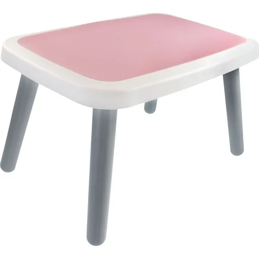 Mochtoys Skandinávský stůl bílo-růžový