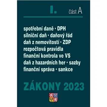 Zákony I-A/2023 - Daňové zákony (9771802826310)