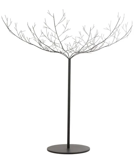 Černý veliký kovový dekorační strom Tree Black - 255*255*250 cm J-Line by Jolipa