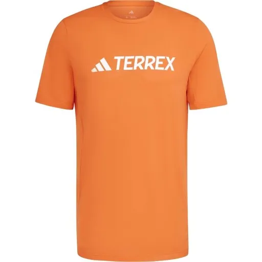 adidas TERREX MULTI CLIMACOOL LOGO Pánské funkční triko, oranžová, velikost