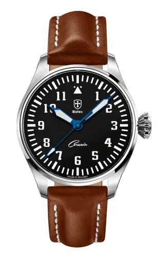 Biatec Corsair Vintage 01 - Světle hnědý kožený řemínek