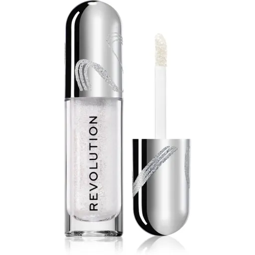 Makeup Revolution Metallic Muse Glitter Muse třpytivé tekuté oční stíny odstín Silver 3.5 ml