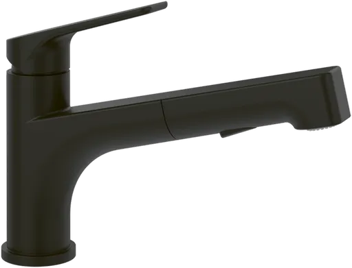 Dřezová baterie Villeroy & Boch Junis Shower, 92810006, Matt Black 92810006