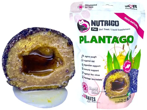 LK Baits Pet Doplněk stravy Nutrigo Dog Supplement Plantago Sirup,LK Baits Pet Doplněk stravy Nutrigo Dog Supplement Plantago Sirup