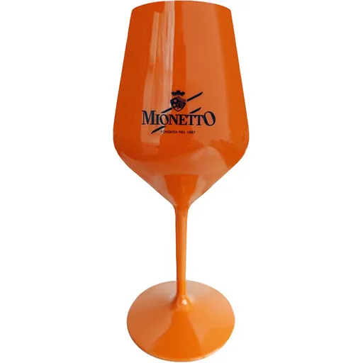 Mionetto plastová sklenička ORANŽOVÁ