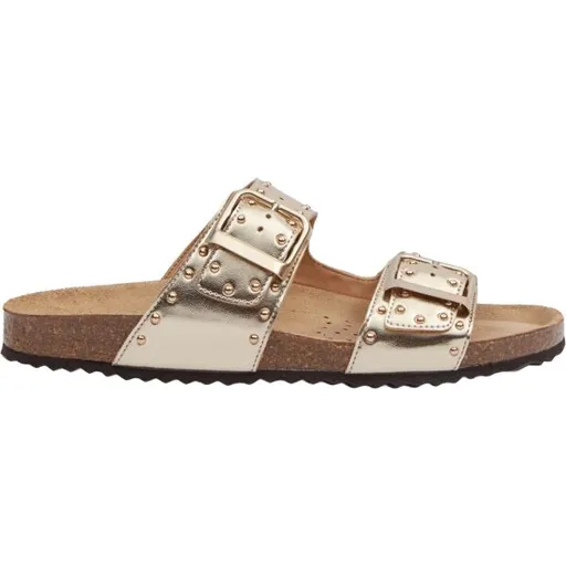 Geox D BRIONIA R Dámské pantofle, zlatá, velikost