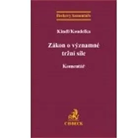 Zákon o významné tržní síle: Komentář (978-80-7400-679-1)