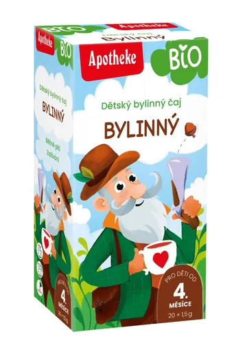 Apotheke Dětský bylinný čaj BIO 20x1,5 g
