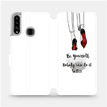 Flipové pouzdro na mobil Samsung Galaxy A20S - M046P Be yourself (5903516397556)