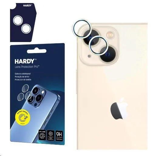 3mk HARDY Lens Protection Pro pro iPhone 15/15 Plus Yellow