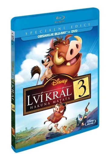 Lví král 3: Hakuna Matata (BLU-RAY + DVD)