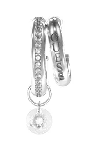 Guess Designová single náušnice Crazy Earrings JUBE03294JWRHT