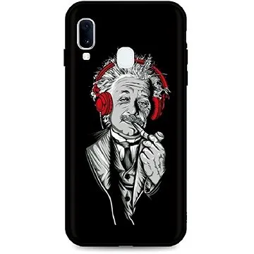 TopQ DARK Samsung A50 silikon Albert Einstein 45914 (Sun-45914)