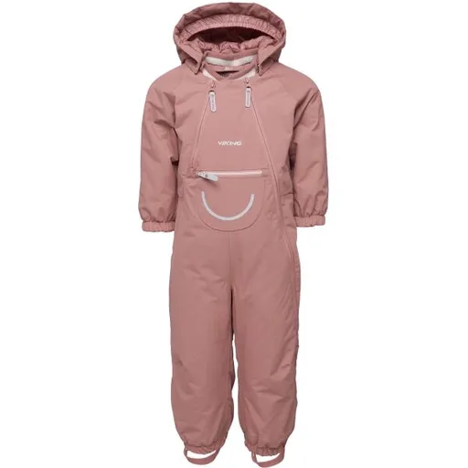VIKING BY NORWAY ALV WINTER PLAYSUIT Dětský zimní overal, růžová, velikost
