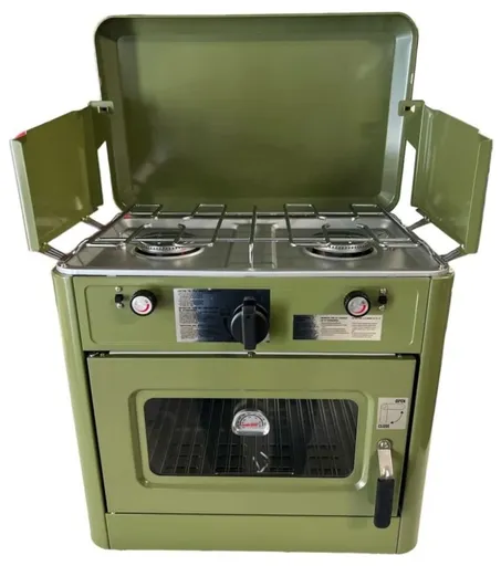 Boatman plynová outdoorová trouba a dvouplotýnkový vařič 2v1