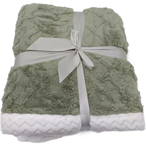 Beránková deka Island olivia, 150 x 200 cm