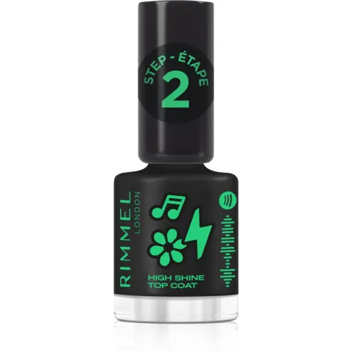 Rimmel SuperGel lak na nehty odstín 001 Top Coat 12 ml