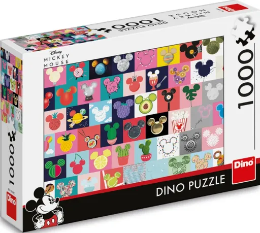 Puzzle Mickey uši 1000 dílků
