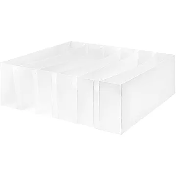 Compactor transparentní organizer do zásuvky na spodní prádlo Optimo, 6 přihrádek (RAN6318)