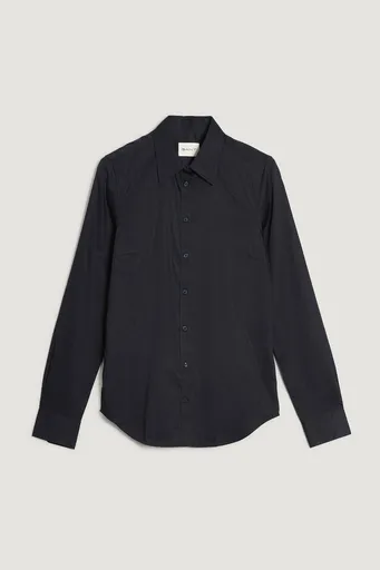 KOŠILE GANT SLIM SATEEN SHIRT BLACK