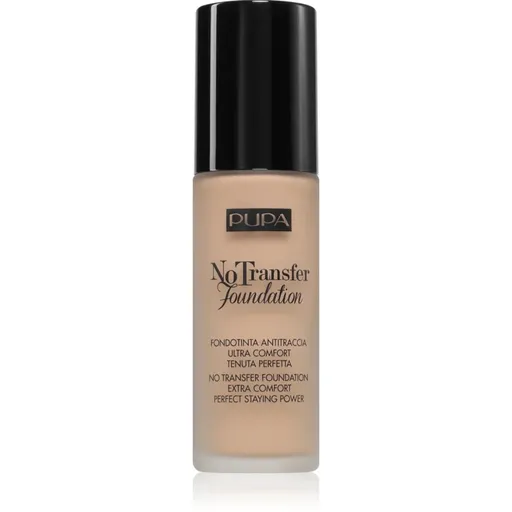 PUPA Milano No Transfer Foundation hydratační make-up SPF 15 odstín Sand 30 ml