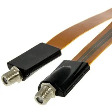 Okenní průchodka 0.5m, konektory F (FF 40-0,5F)