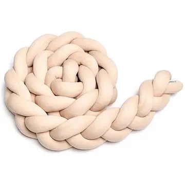 T-TOMI Pletený mantinel 220 cm Beige (8595695403127)